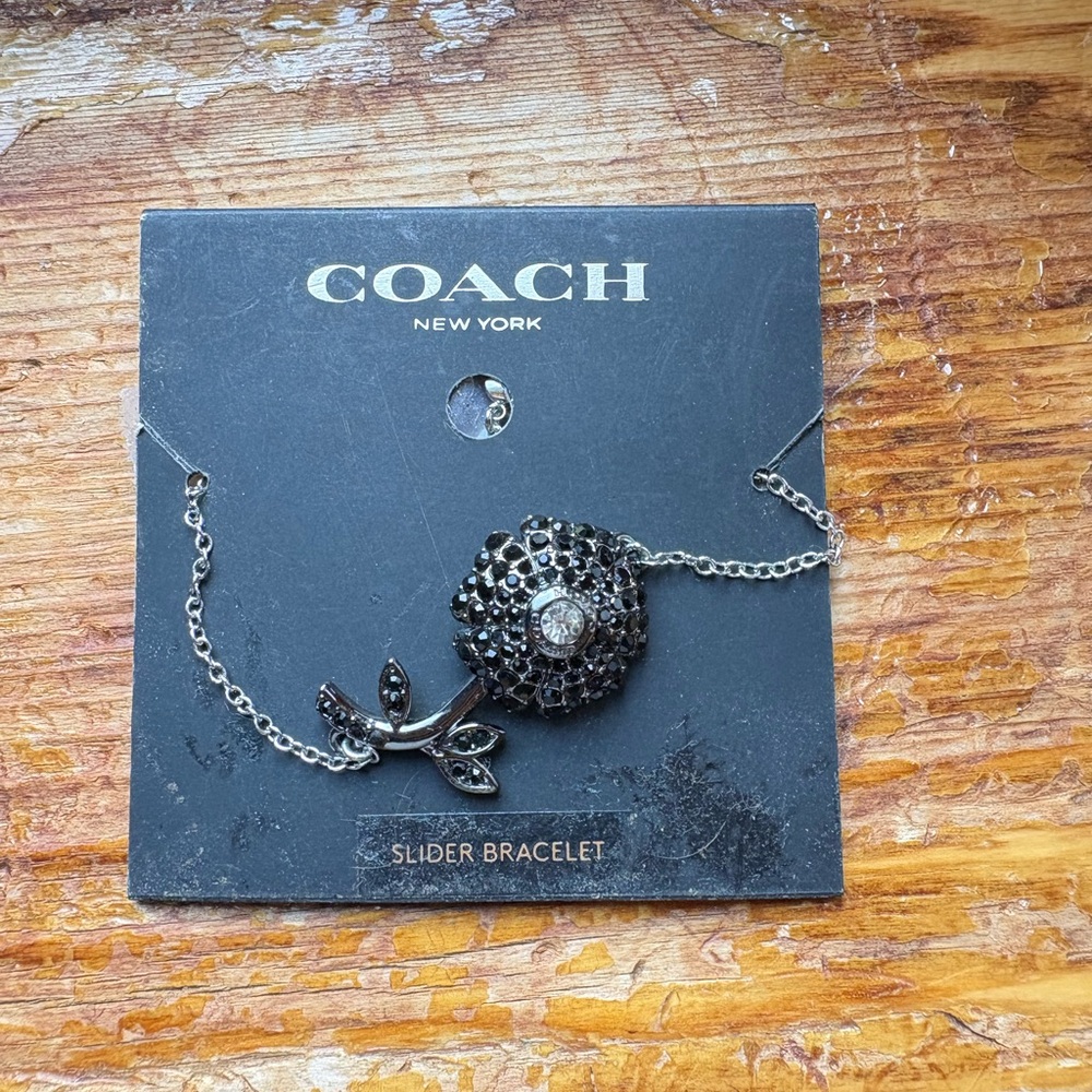 Coach Silver Signature C Bracelet